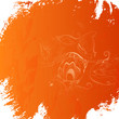 Grunge orange background