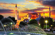 Foto: Isntanbul - Aya Sofia at dramatic sunset Isntanbul - Aya Sofia at dramatic sunset