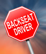 Backseat driver concept.