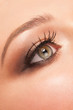 Eye with makeup