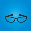 vecteur, lunettes
