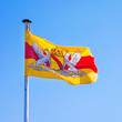 Baden flag, waving