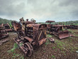 rusty heavy machines