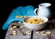 corn flakes with milk