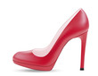 Red shoe