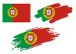 Brush Flags Portugal