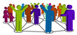 Vektor: réseau sociaux réseau sociaux