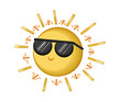 Illustration: Sonne Maskottchen Sonne Maskottchen