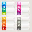 Rainbow - Airport and Travel icons / Navigation template