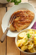 Kartoffelsalat mit Schnitzel