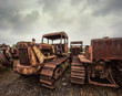 rusting away