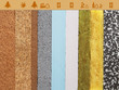 various materials for thermal insulation