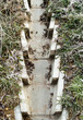 concrete drainage ditch