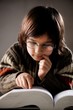 Photo: Fine portrait of cute little boy in retro style Fine portrait of cute little boy in retro style