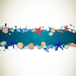 Vector Illustration of a Summer Beach Design