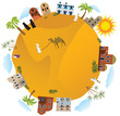 Around the world (Arabia)