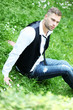 Foto: attraktives männliches Model attraktives männliches Model