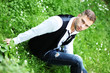 Foto: attraktives männliches Model attraktives männliches Model