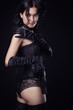 Girl wth gun