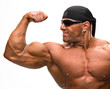 Portrait of bodybuilder