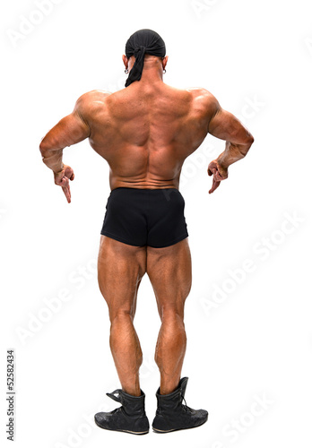 Photo: The bodybuilder back The bodybuilder back