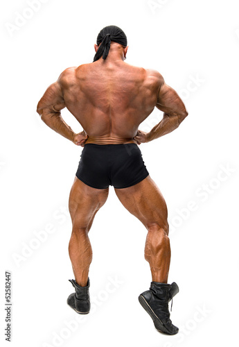 Photo: The bodybuilder back The bodybuilder back