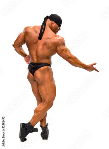 Photo: The bodybuilder back The bodybuilder back