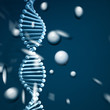 DNA strand background