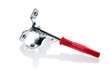 Screw on white background