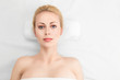 Beautiful woman getting spa