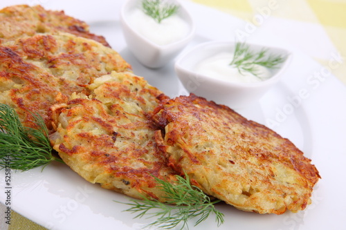 Photo: Potato pancakes Potato pancakes