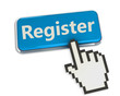 mouse hand cursor on register button