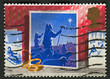 Postage stamp.