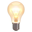 Lamp Burn White Background