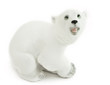 faience white bear