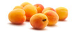 small ripe apricots