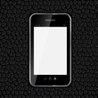 Realistic mobile phone vector illustration