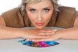 woman with credit cards