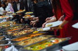 buffet food