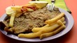 Video: Milanesa con fritas Milanesa con fritas