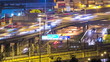 City Timelapse. Busy Road. Hong Kong.