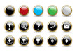 Button Set Collection with Blank