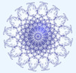 Vector: Victorian rosette with Scrolls Victorian rosette with Scrolls