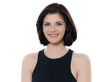 Photo: beautiful smiling caucasian woman portrait beautiful smiling caucasian woman portrait