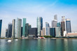 Panorama of Downtown Skyline Singapore