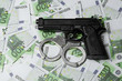 Image of the old gun and money