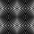 Vector: Seamless pattern in op art design. No gradient. Seamless pattern in op art design. No gradient.