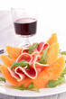 melon and prosciutto