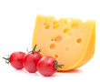 Cheese and cherry tomato