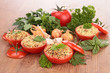 provencal tomato and ingredients